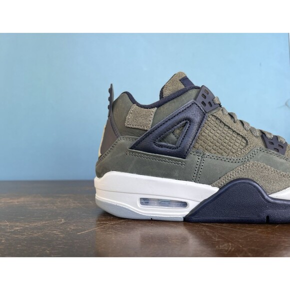 Nike Air Jordan 4 Retro SE Craft Medium Olive Size 6.5Y/Women’s Sz 8 FB9928-200 - Picture 4 of 11